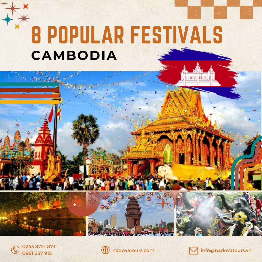 Explore 8 popular festivals in Cambodia